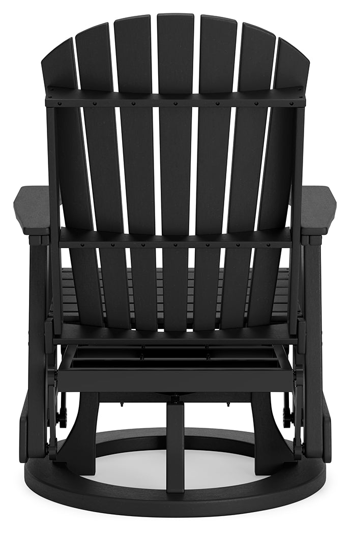 Hyland Black Wave Outdoor Glider Chair
