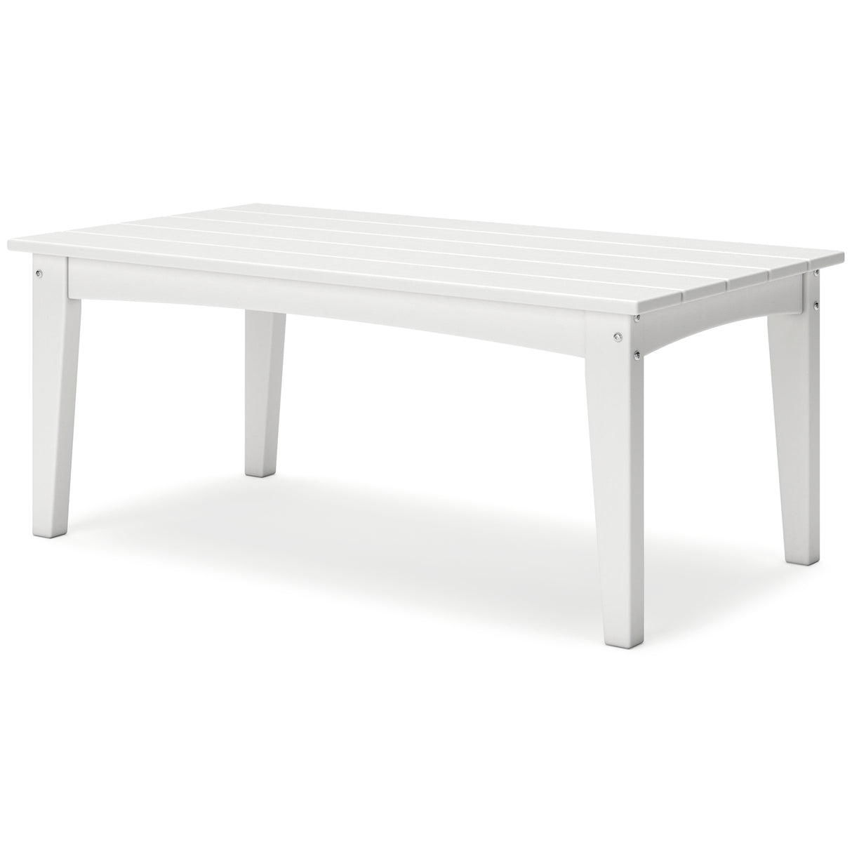 Hyland White Wave Outdoor Coffee Table