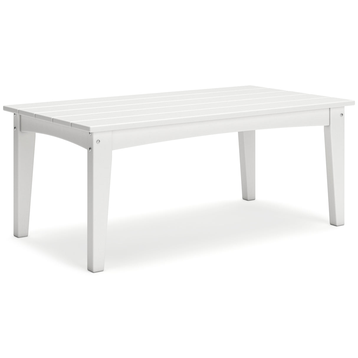 Hyland White Wave Outdoor Coffee Table