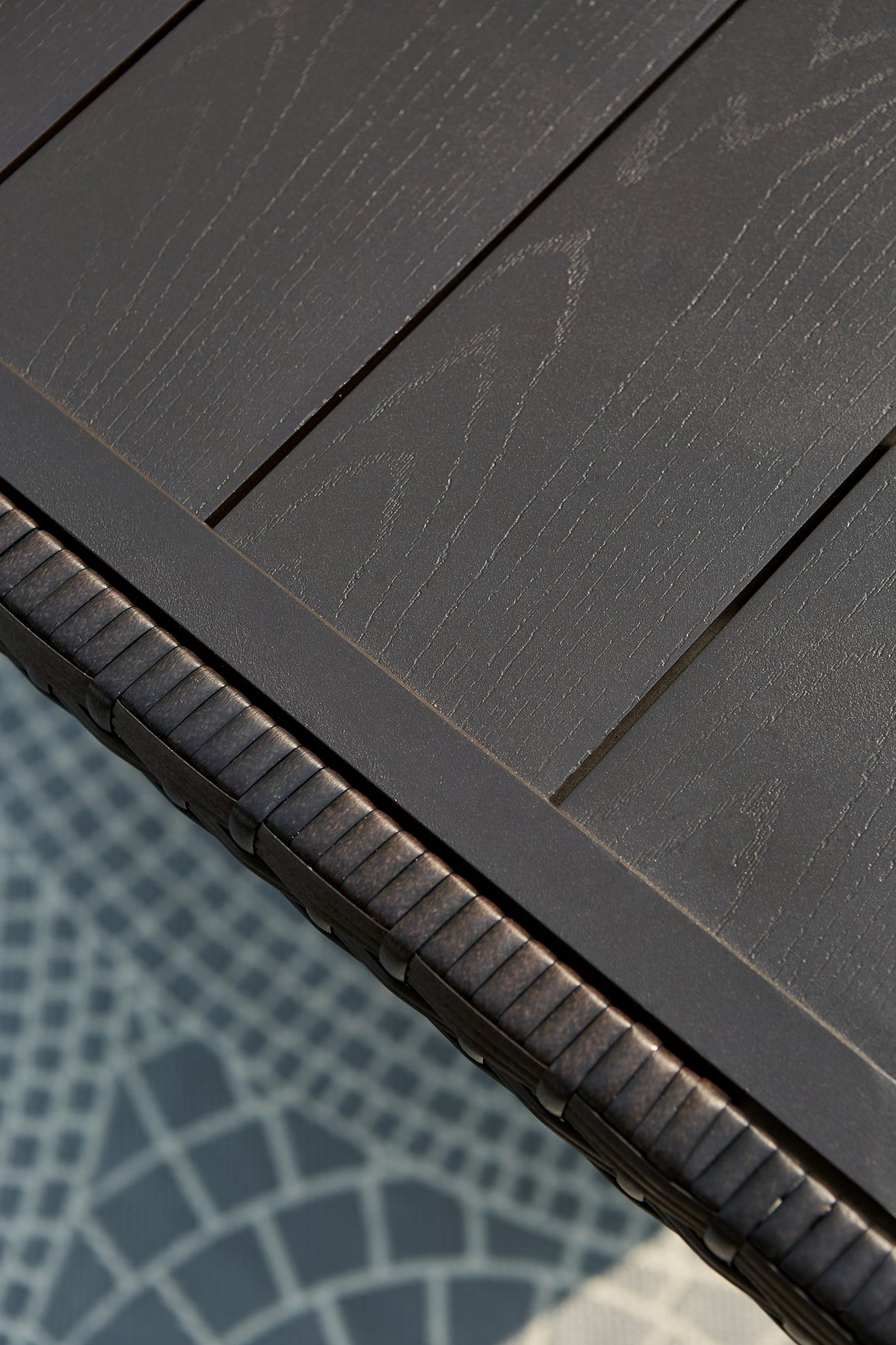 Easy Dark Brown/Beige Isle Multi-Use Table