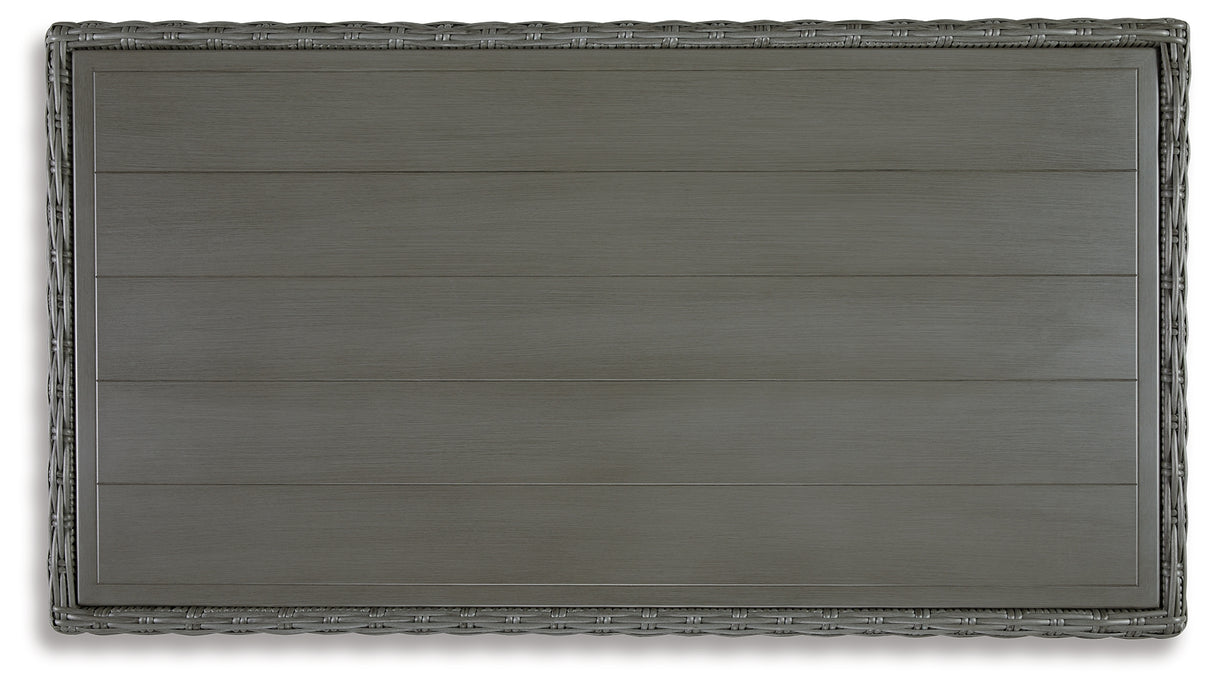 Elite Gray Park Outdoor Coffee Table