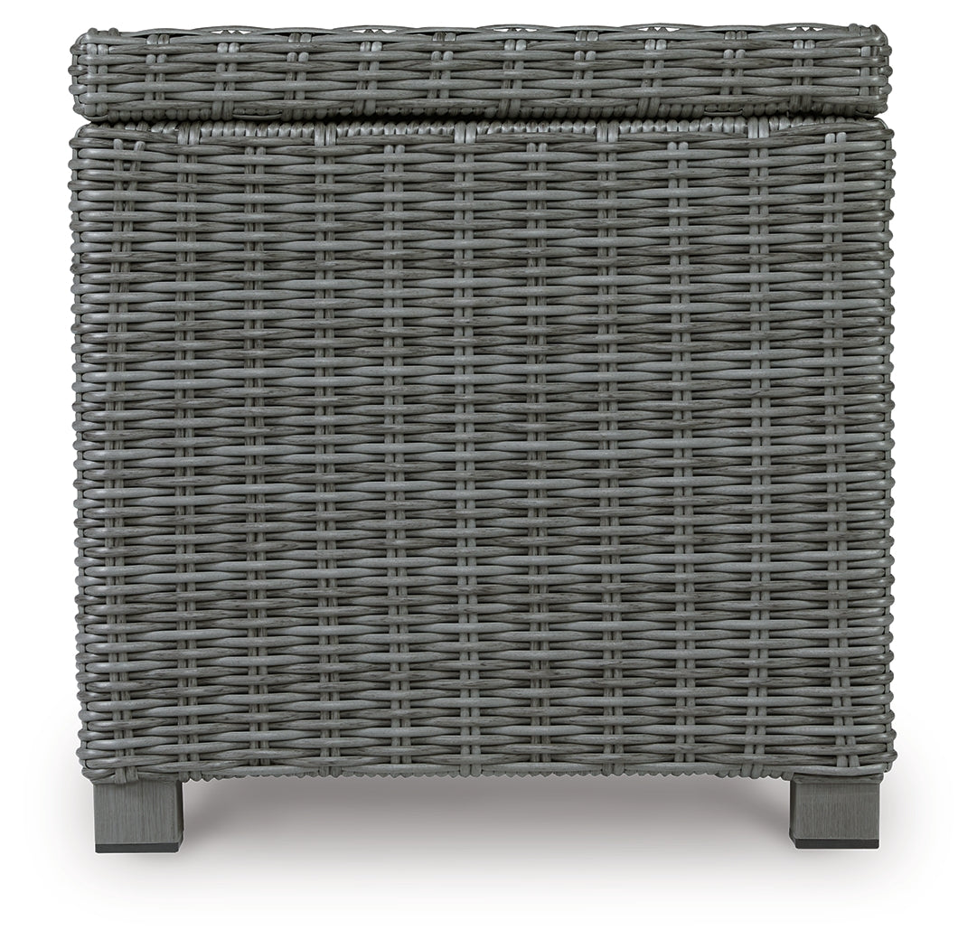 Elite Gray Park Outdoor End Table