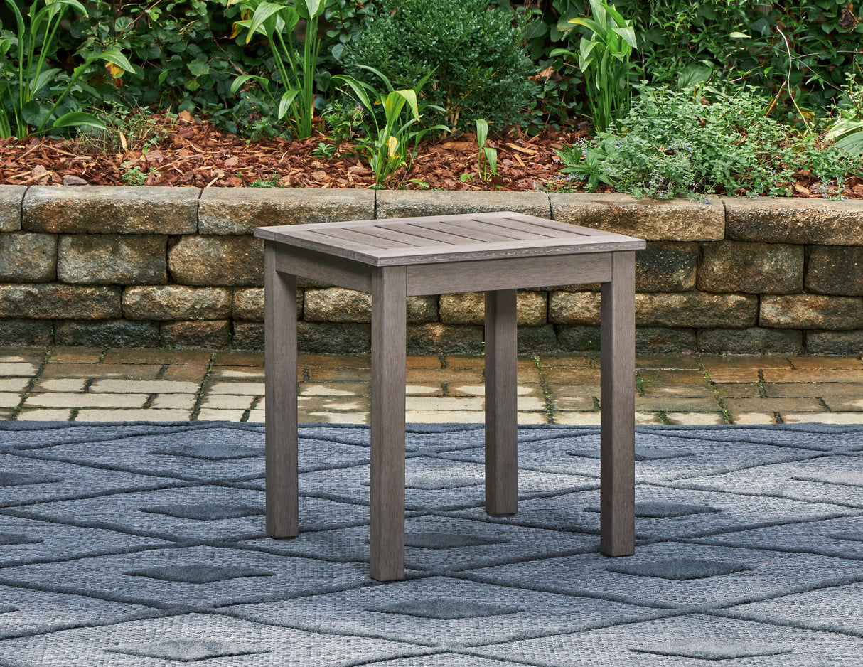 Hillside Brown Barn Outdoor End Table