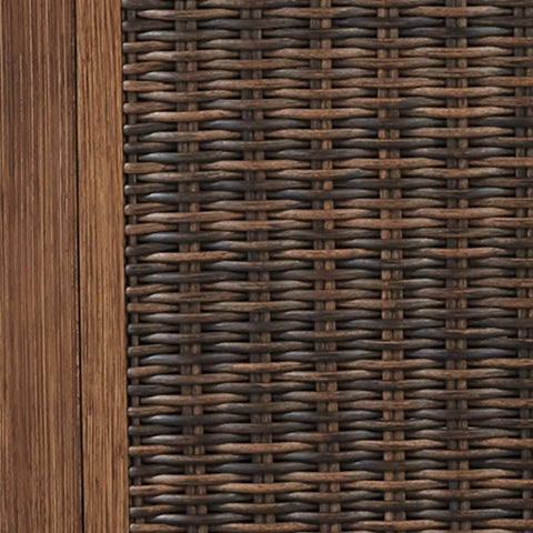 Paradise Medium Brown Trail Bar Table With Fire Pit