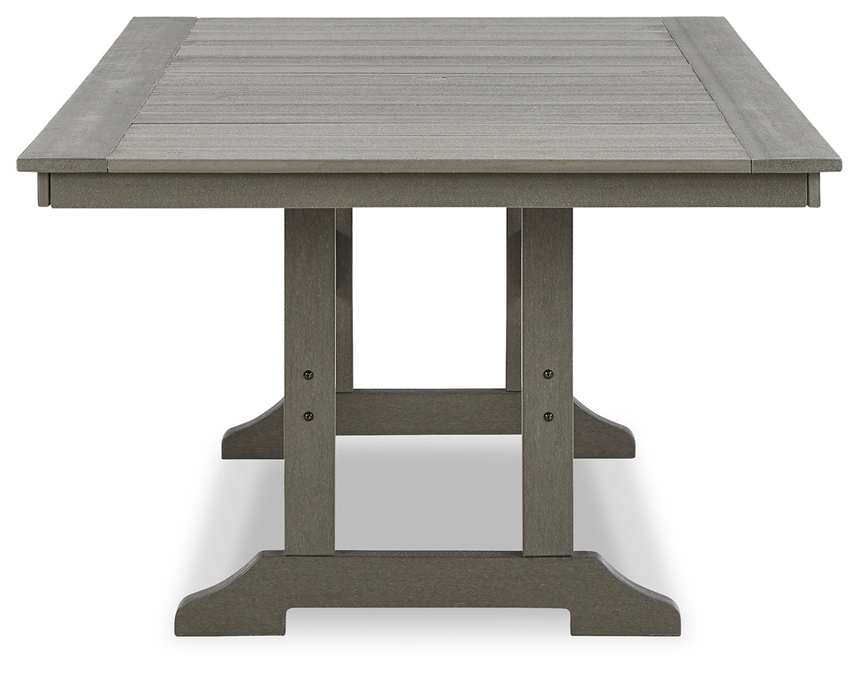 Visola Gray Outdoor Dining Table