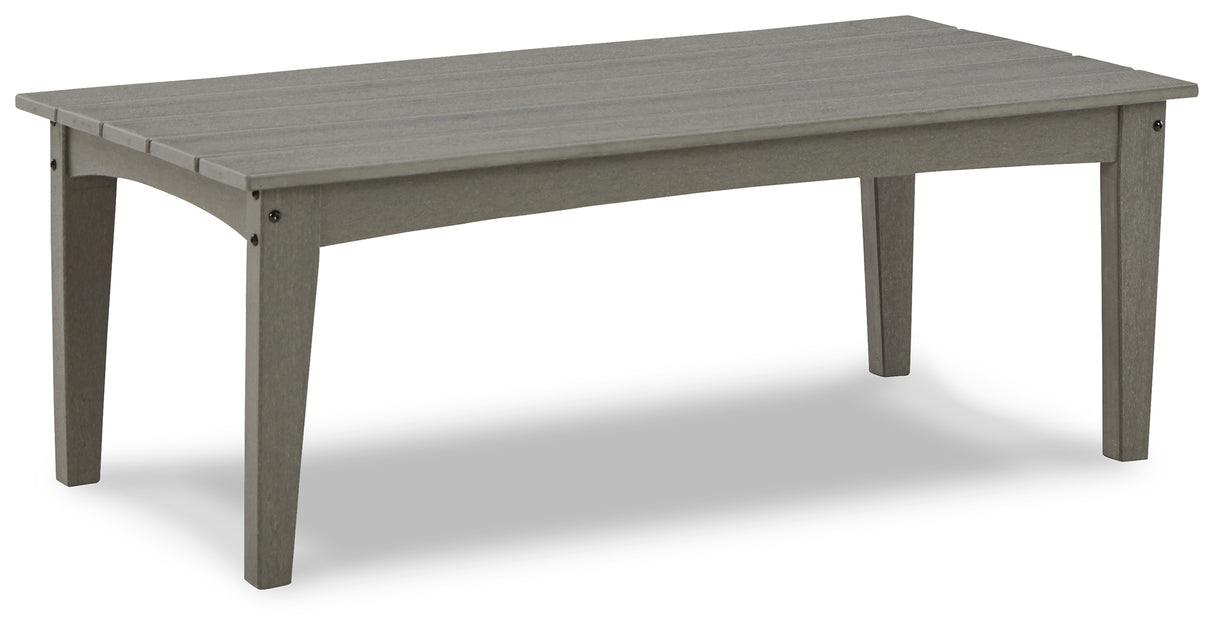 Visola Gray Outdoor Coffee Table