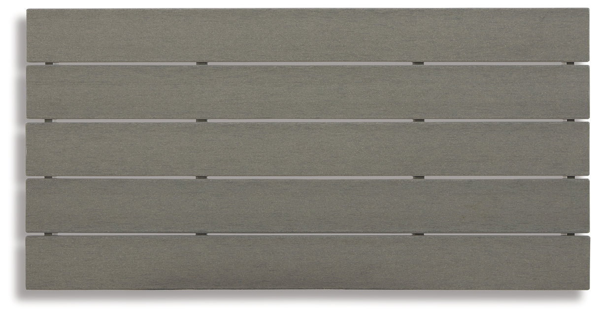 Visola Gray Outdoor Coffee Table