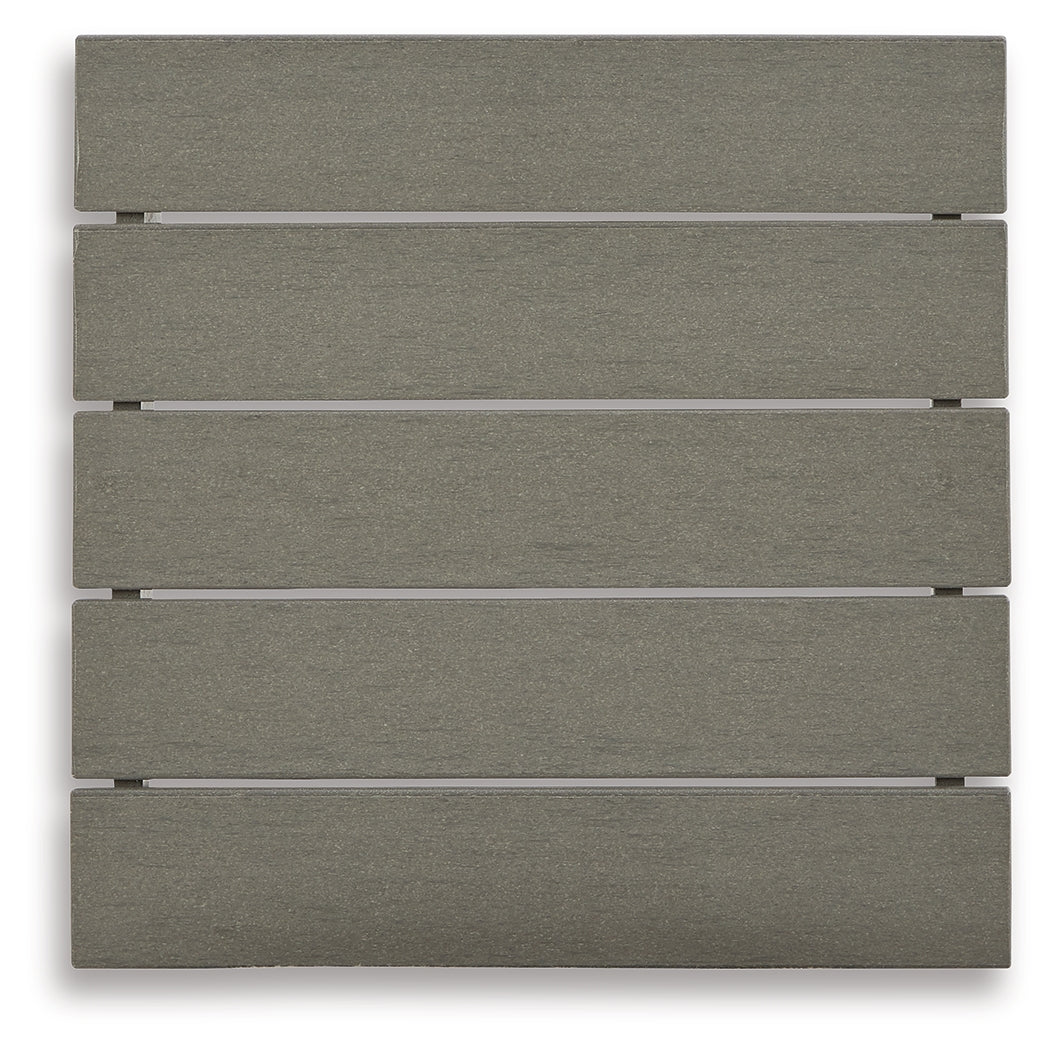 Visola Gray Outdoor End Table