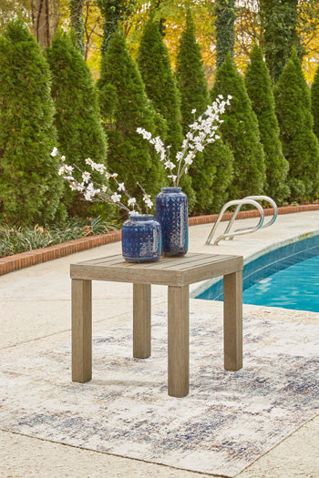 Silo Brown Point Outdoor End Table