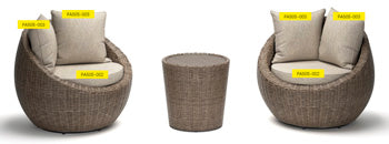 Danson Wheat Back Cushion