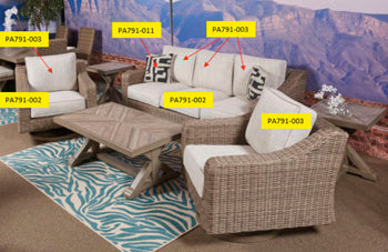 Beachcroft Beige Back Cushion