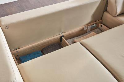 Picasso Sectional (Santa Glory Cream) 5 Pieces