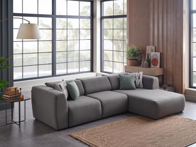 Picasso Sectional (Oscar Gray) 5 Pieces