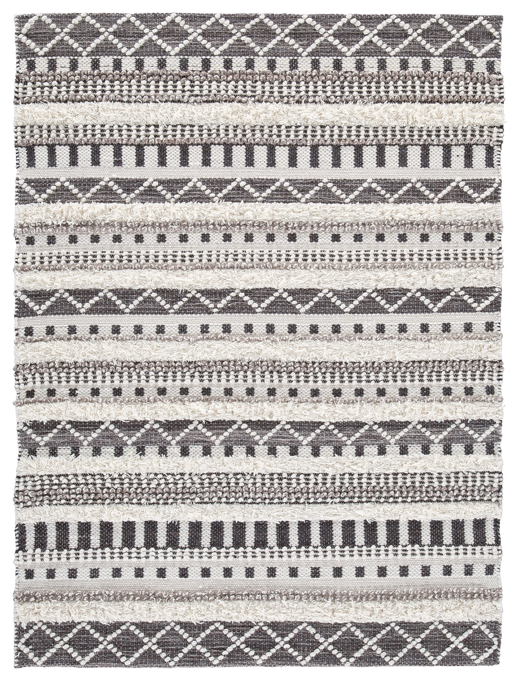 Karalee Ivory/Brown 8' X 10' Rug