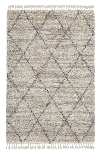 Abdalah Beige/Gray 5' X 7' Rug