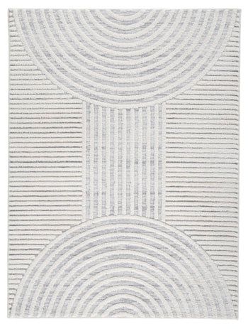 Lambworth Gray/Cream 7'10" X 10' Rug
