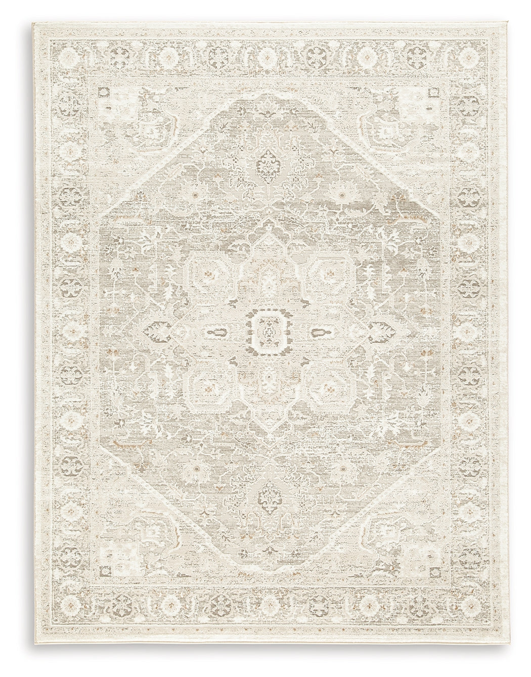 Gatwell Ivory/Gray/Tan Large Rug