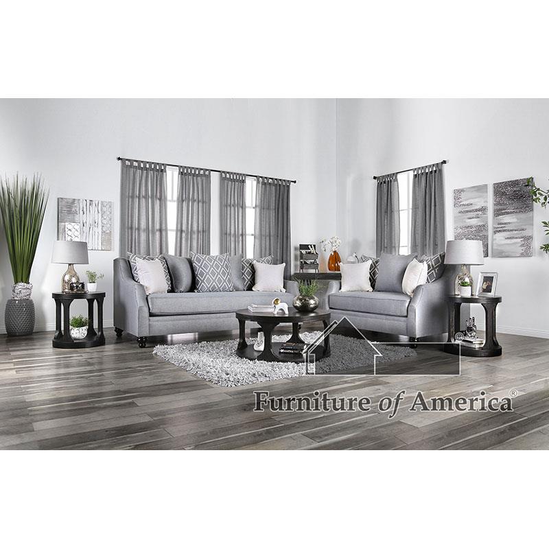 Nefyn Gray Sofa Set