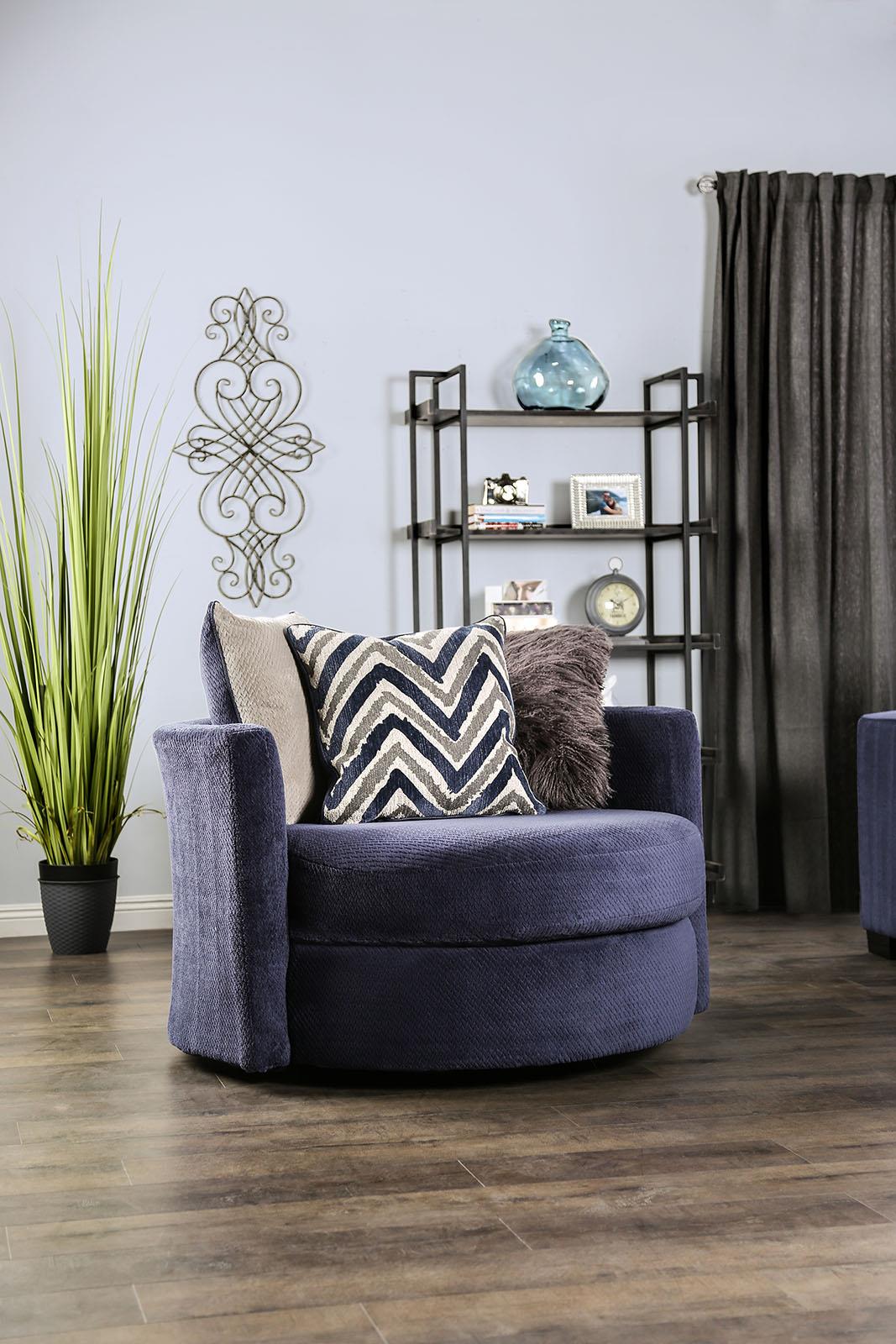 Griswold Navy Blue Chair