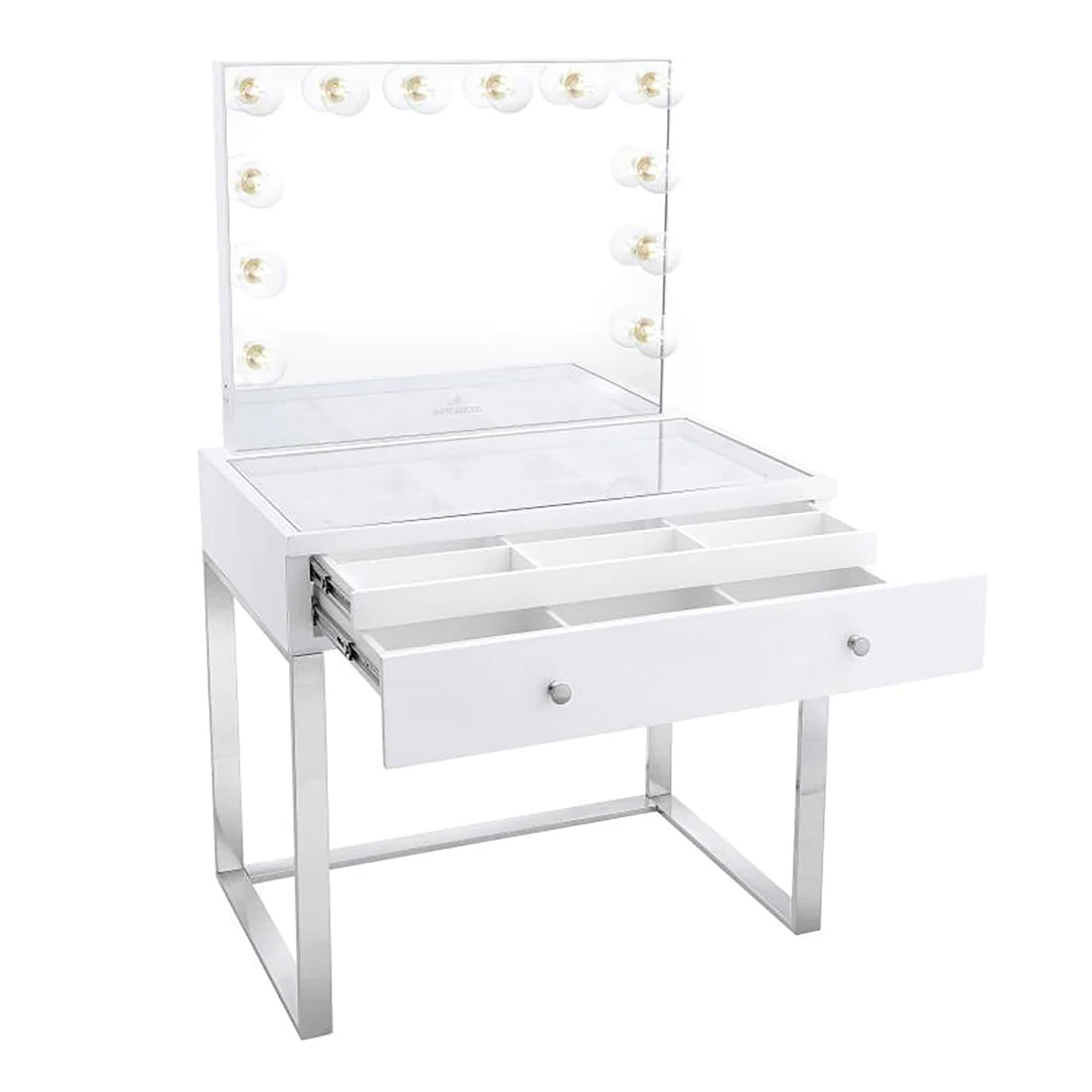 SlayStation® Scarlett Vanity Table + Vanity Mirror Bundle