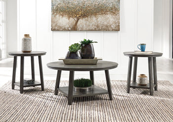Caitbrook Gray Table (Set Of 3)