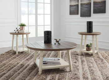 Bolanbrook Two-Tone Table (Set Of 3)