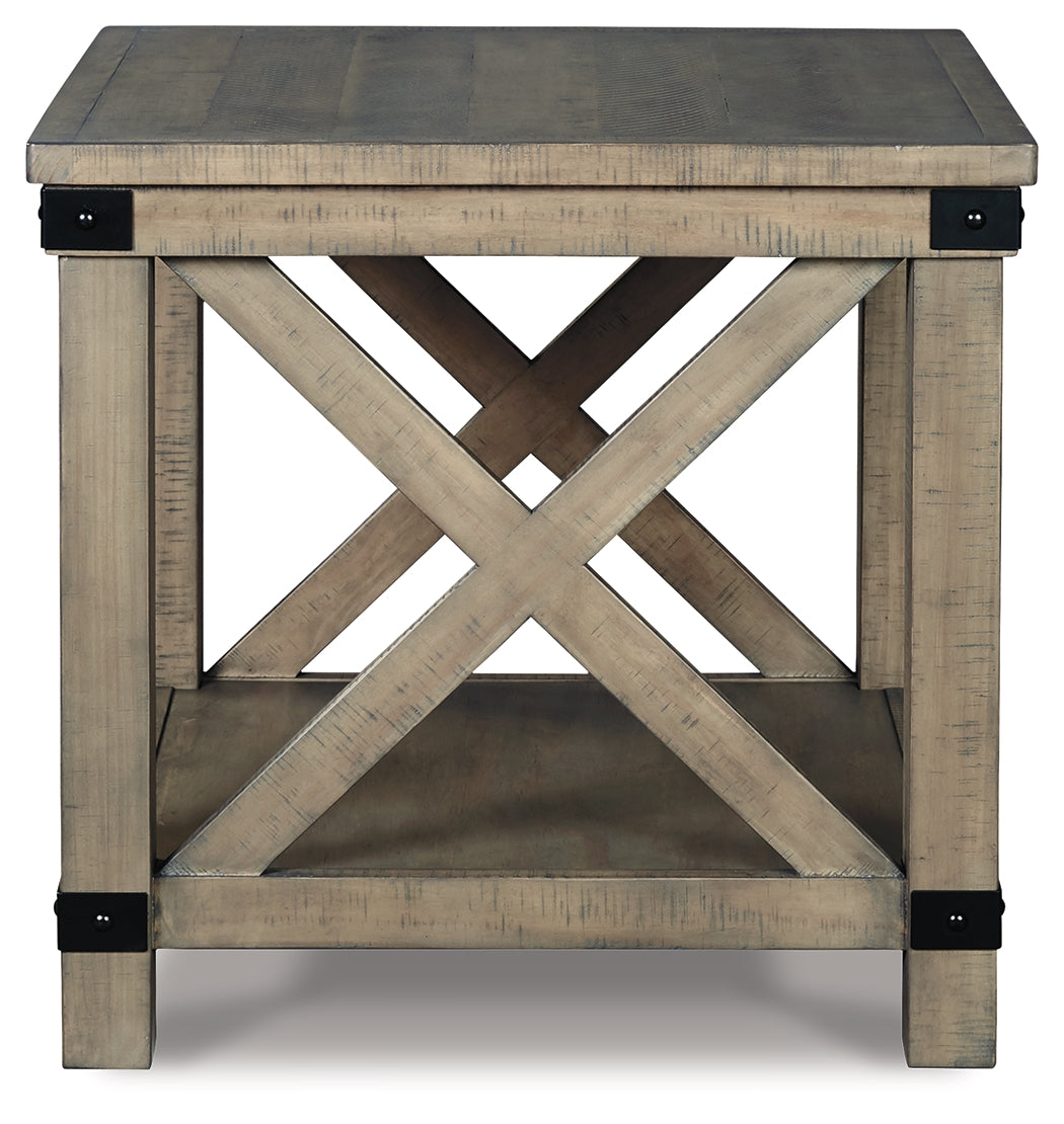 Aldwin Gray End Table