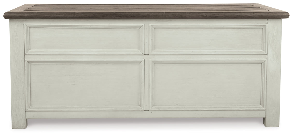 Bolanburg Two-Tone Coffee Table With Lift Top