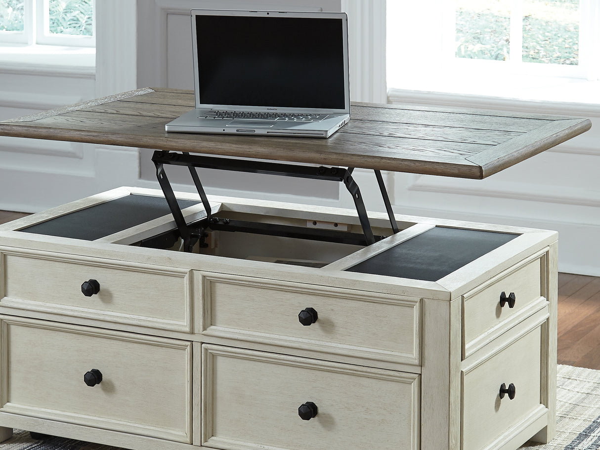 Bolanburg Two-Tone Coffee Table And 2 End Tables