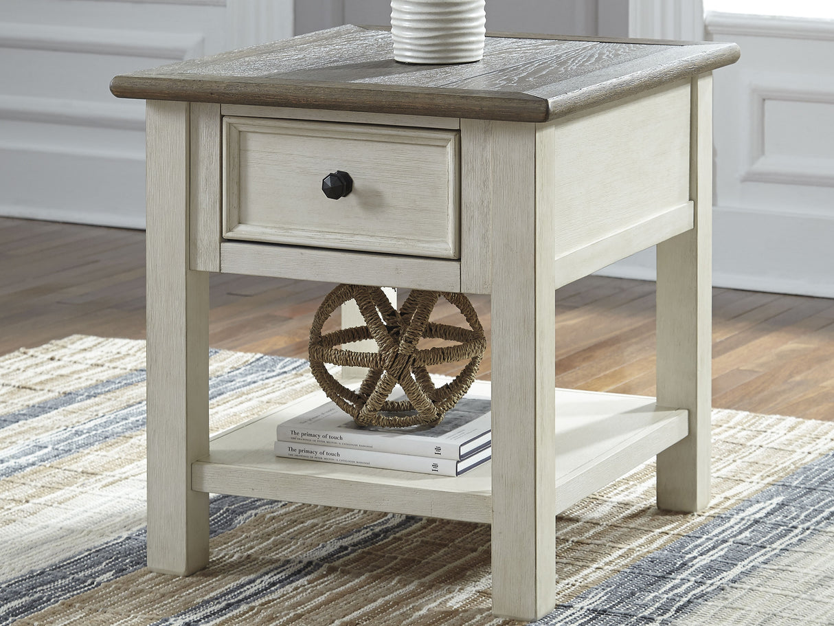 Bolanburg Two-Tone Coffee Table And 2 End Tables