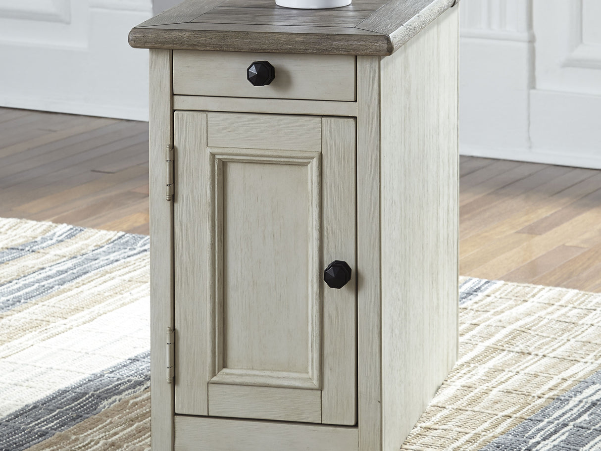 Bolanburg Two-Tone Coffee Table And 2 Chairside End Tables