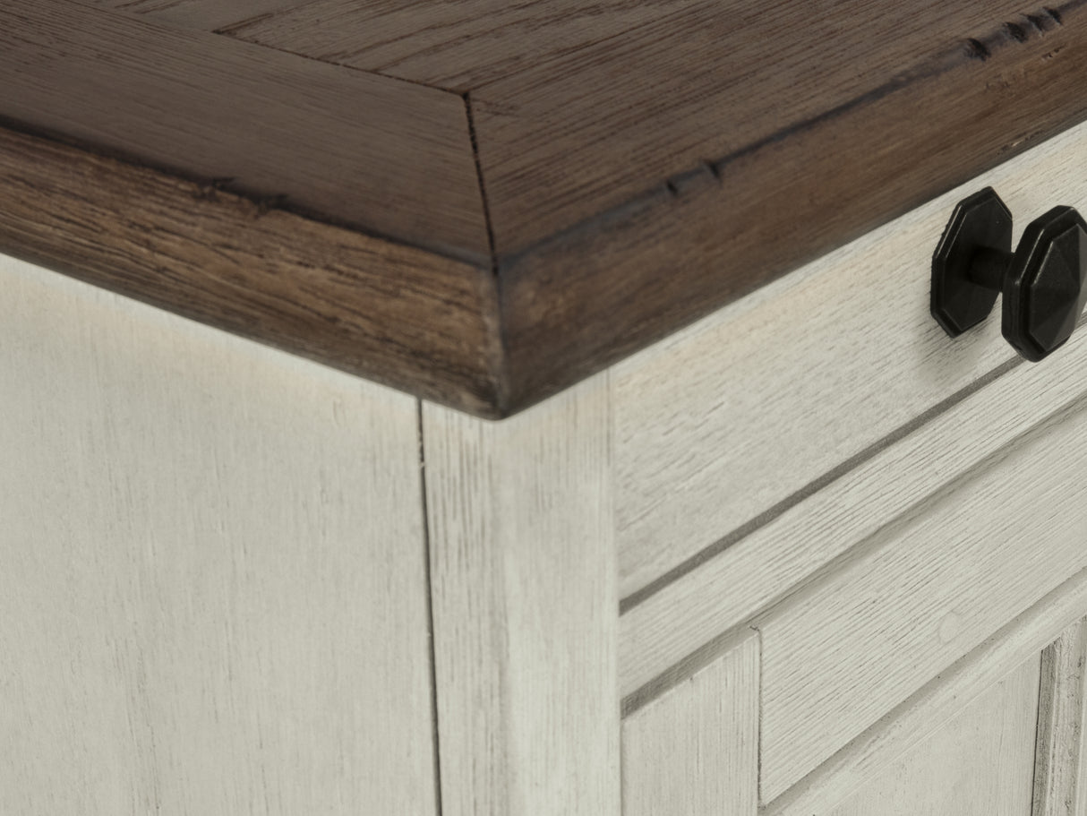 Bolanburg Two-Tone Coffee Table And 2 Chairside End Tables