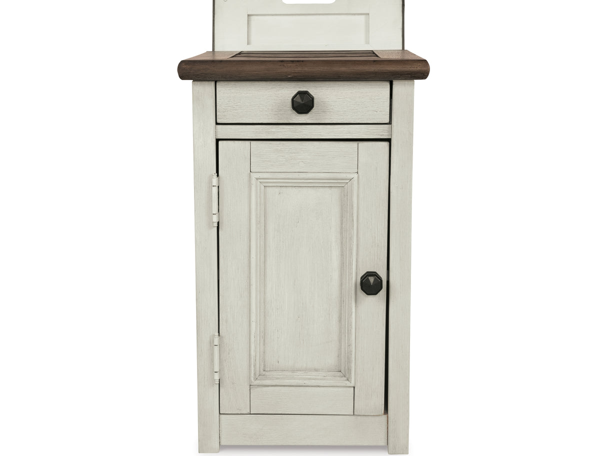 Bolanburg Two-Tone Coffee Table And 2 Chairside End Tables With Console