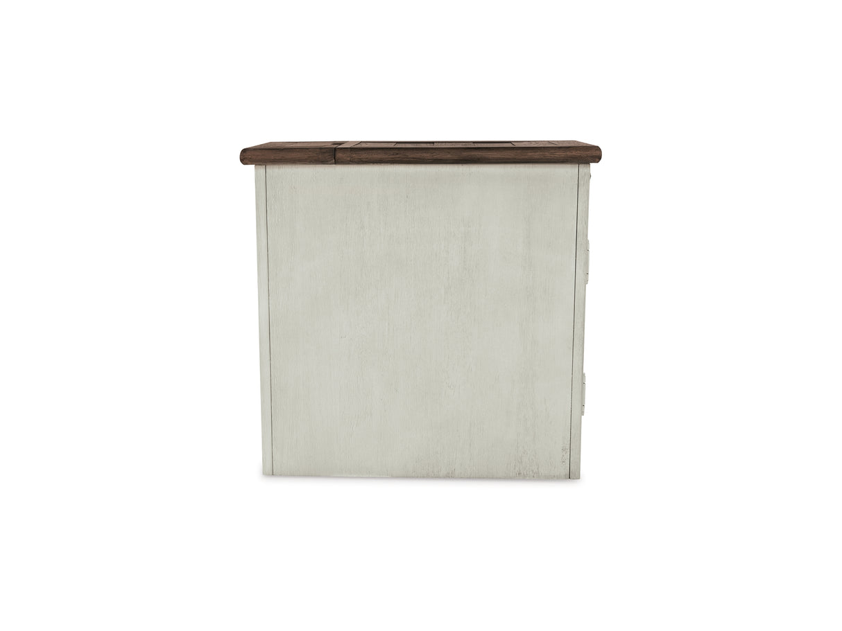 Bolanburg Two-Tone Coffee Table And 2 Chairside End Tables With Console