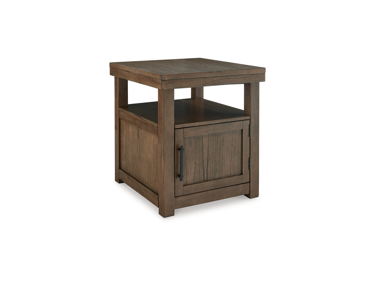 Boardernest Brown Coffee Table And 2 End Tables