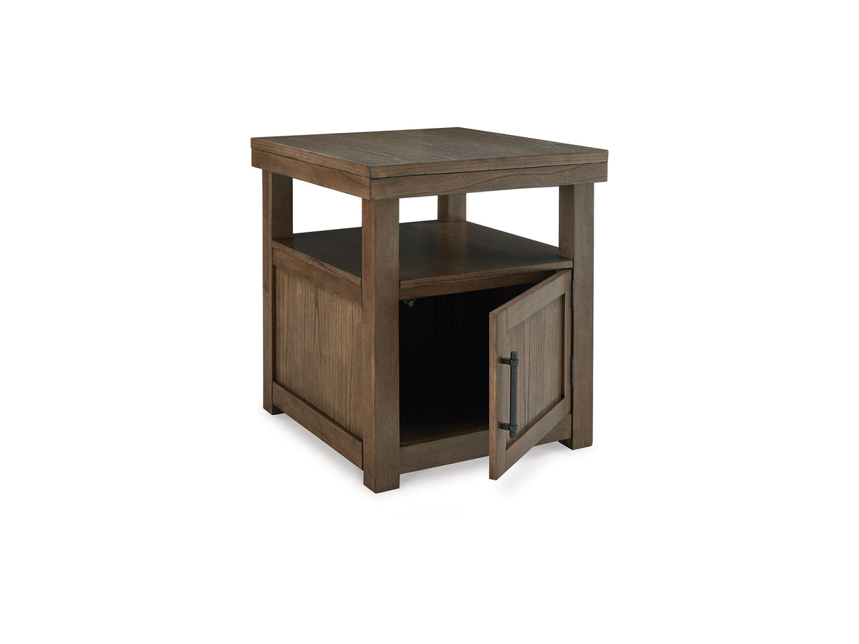 Boardernest Brown Coffee Table And 2 End Tables