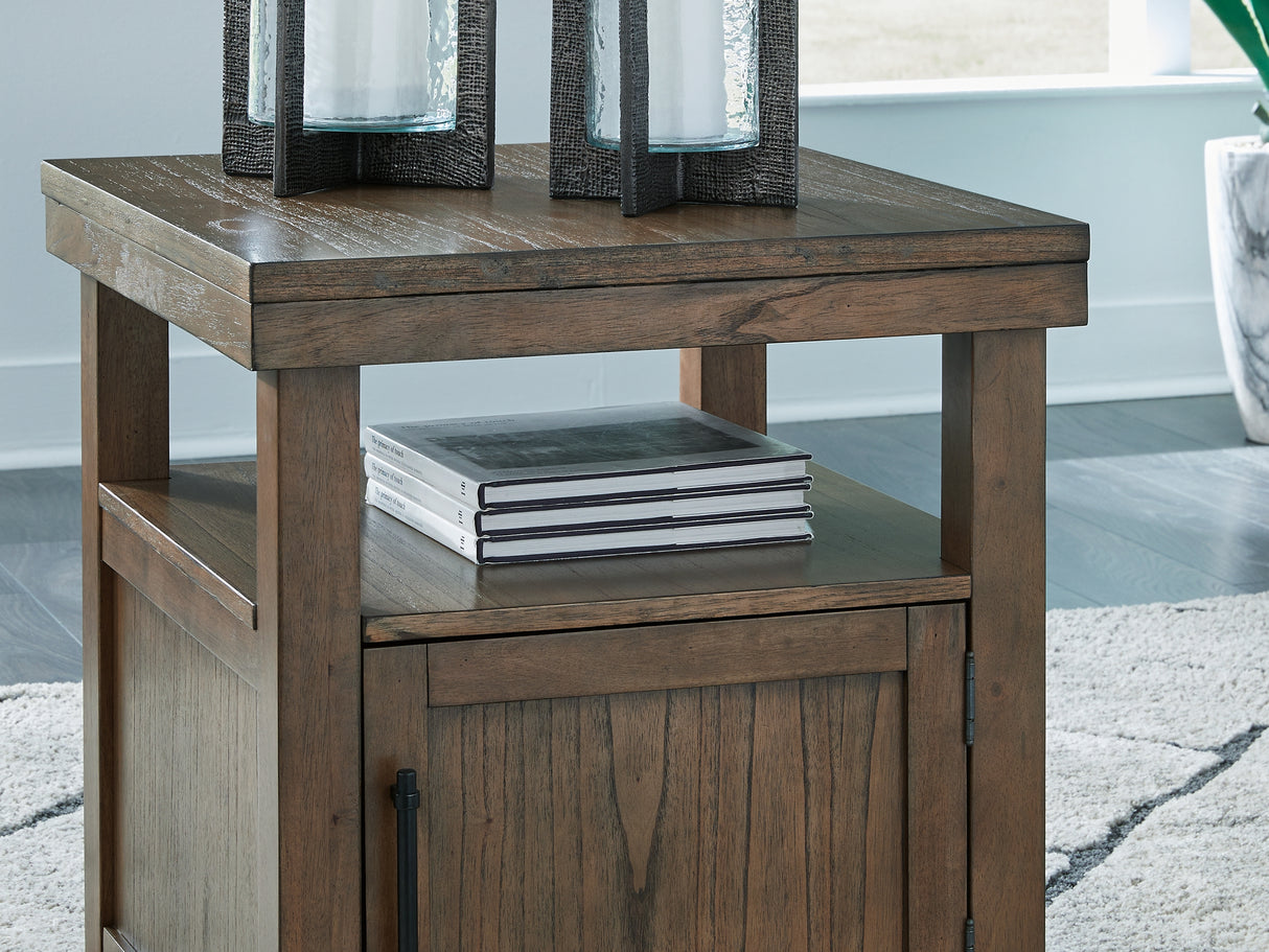 Boardernest Brown Coffee Table And 2 End Tables