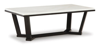 Fostead White/Espresso Coffee Table
