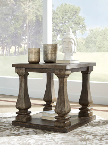 Johnelle Gray End Table