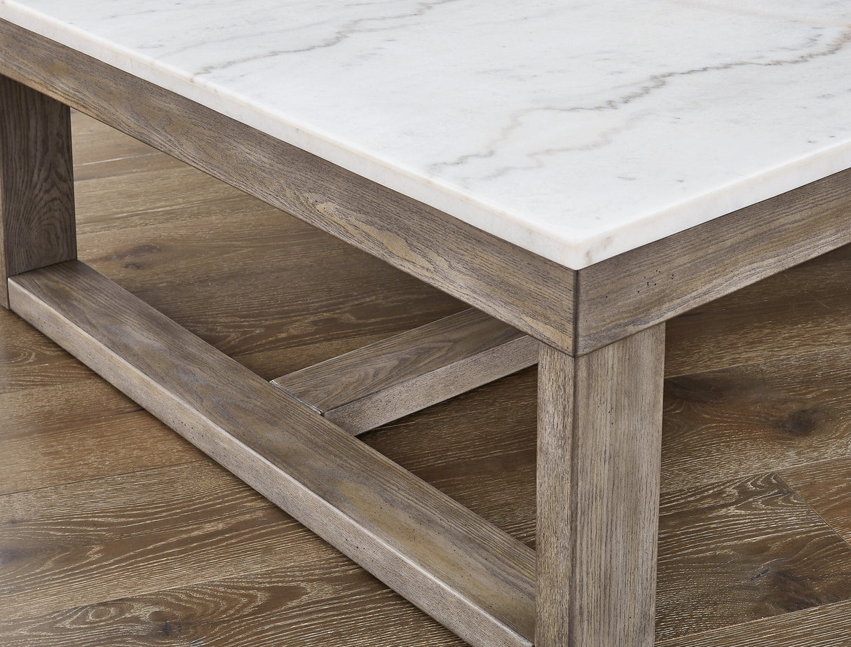 Loyaska Brown/Ivory Coffee Table