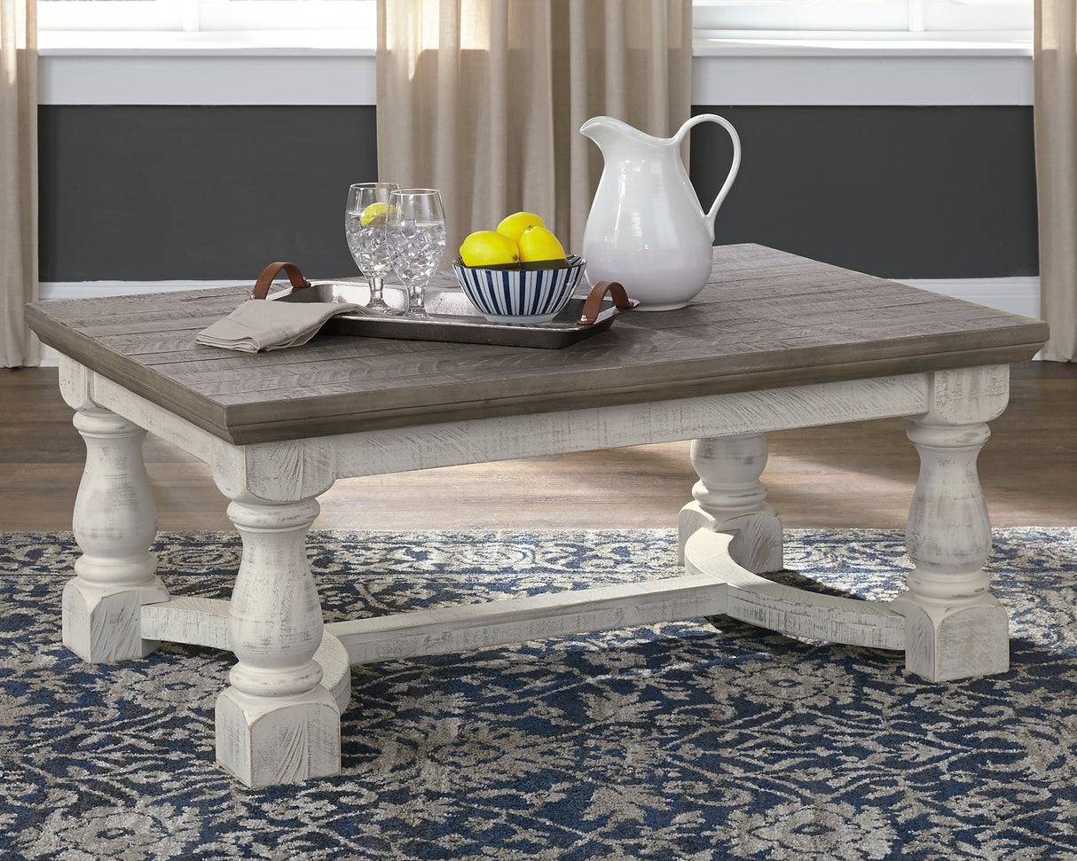 Havalance Gray/White Coffee Table