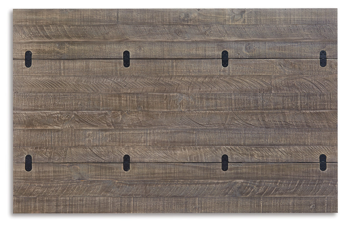 Havalance Gray/White Sofa/Console Table