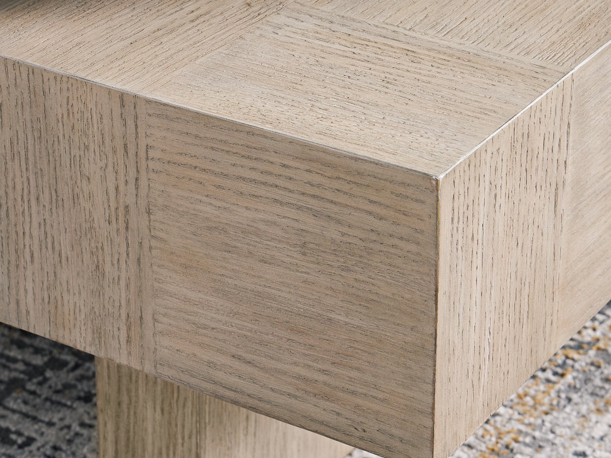 Jorlaina Light Grayish Brown Coffee Table And 2 End Tables