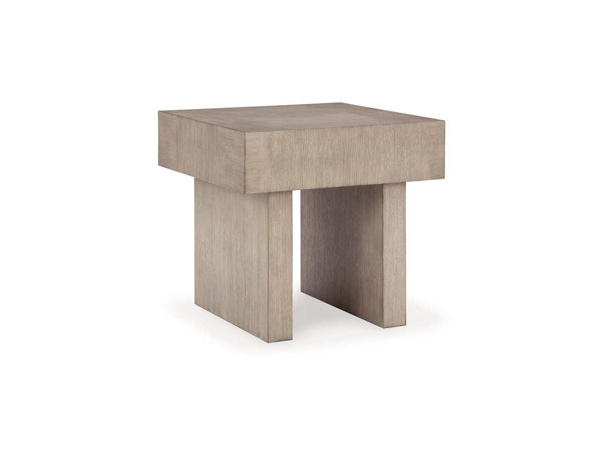 Jorlaina Light Grayish Brown Coffee Table And 2 End Tables