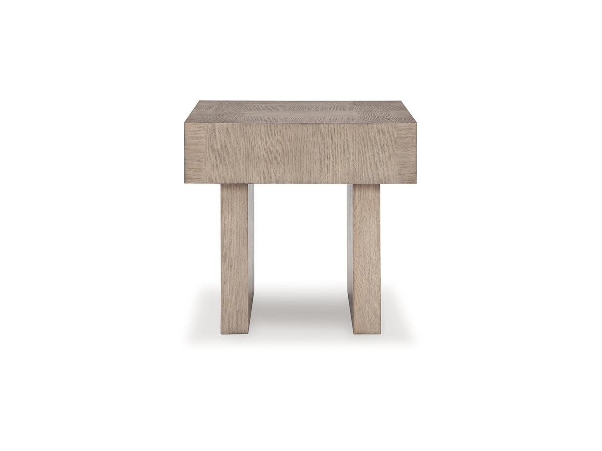 Jorlaina Light Grayish Brown Coffee Table And 2 End Tables