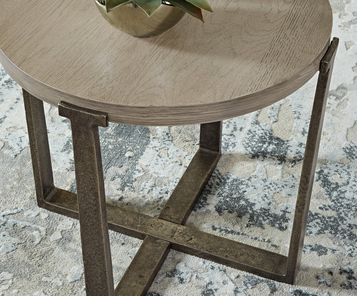 Dalenville Gray End Table