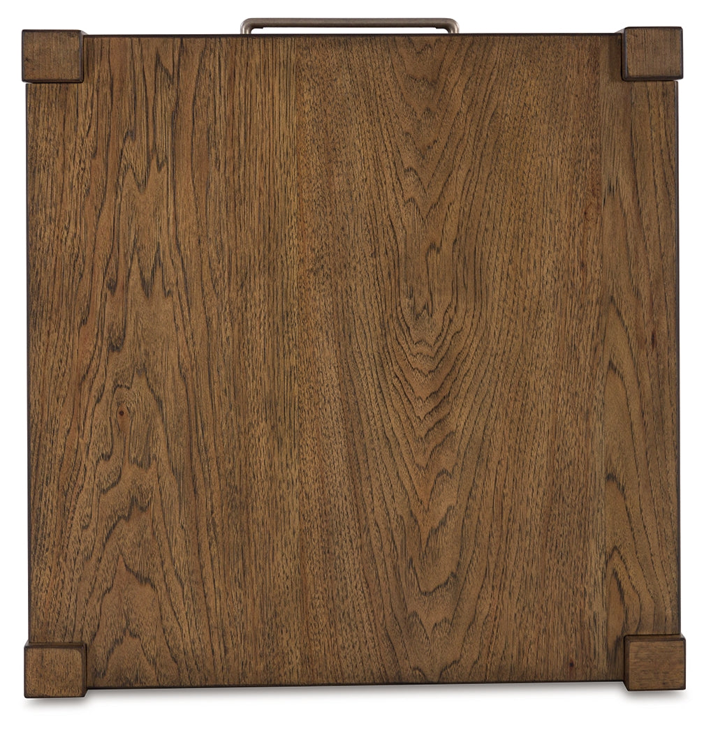 Cabalynn Light Brown End Table