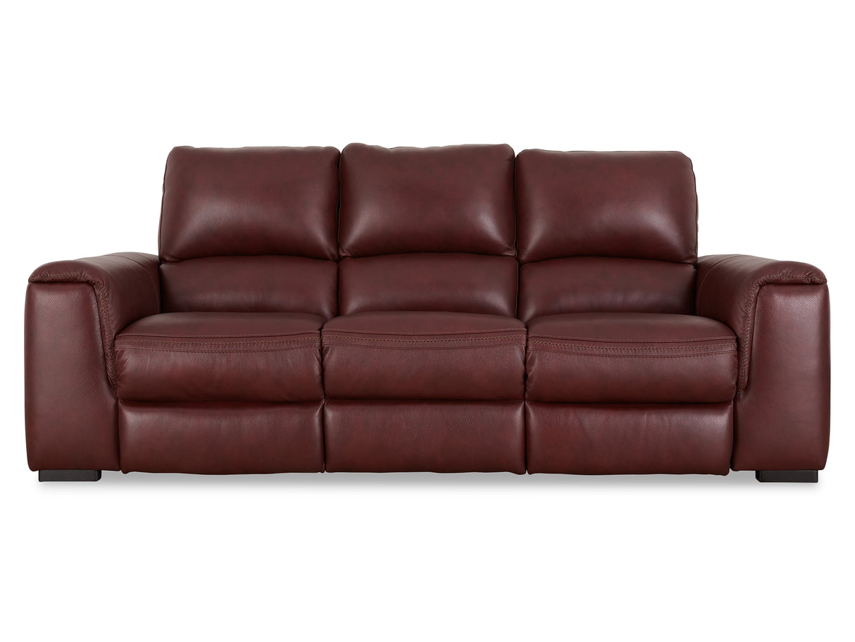 Alessandro Garnet Power Reclining Sofa, Loveseat And Recliner