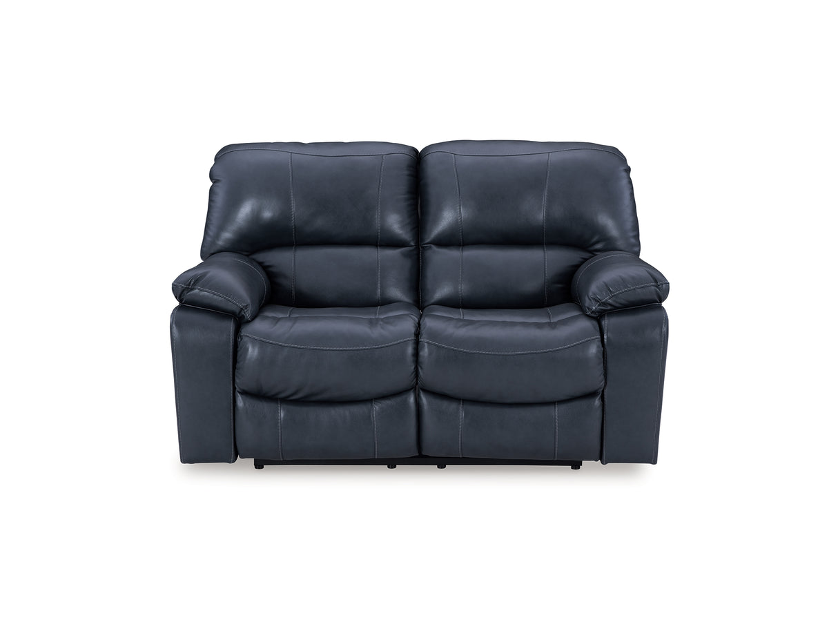 Leesworth Ocean Power Reclining Sofa, Loveseat And Recliner