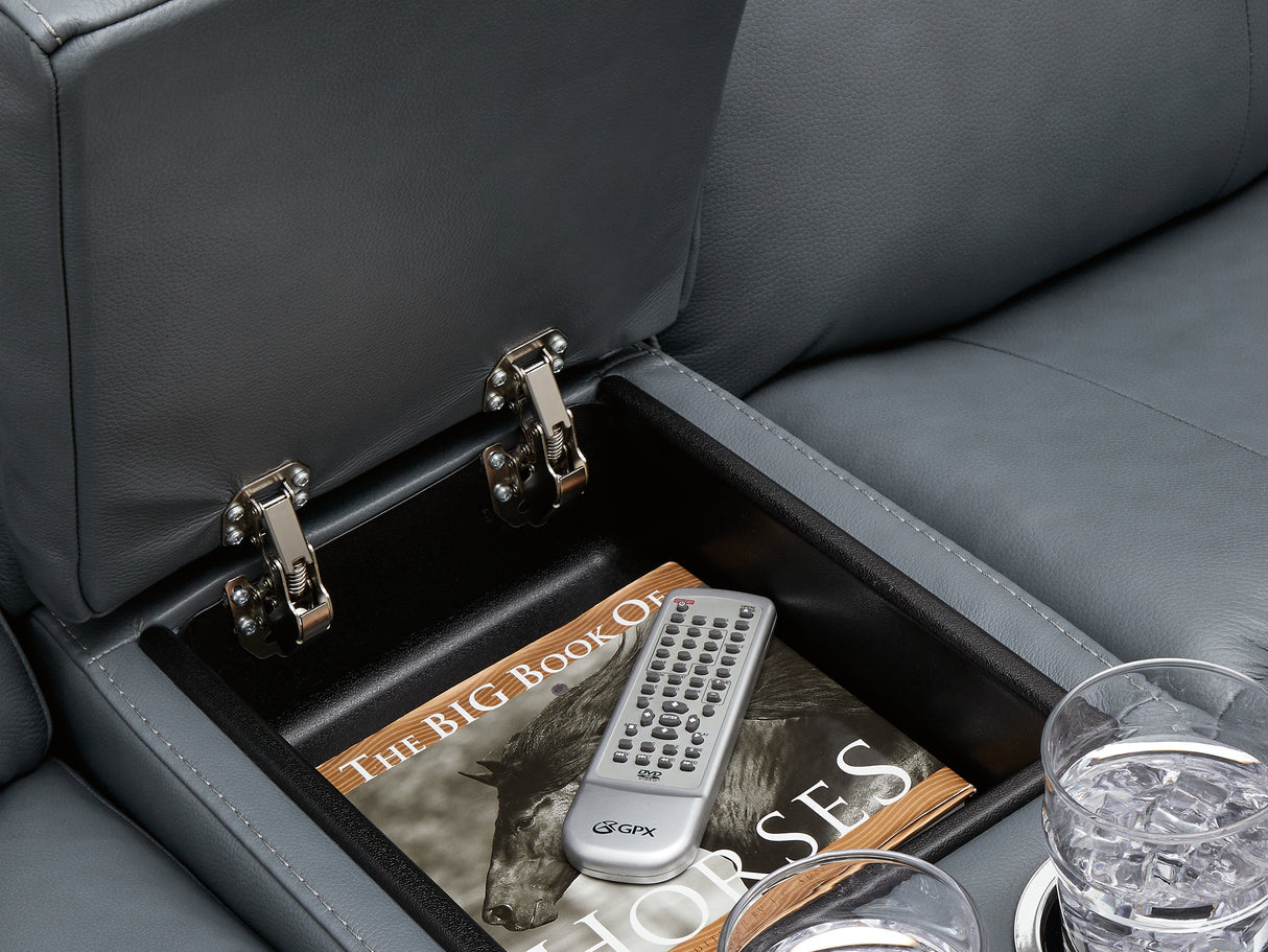 Mindanao Steel Power Reclining Sofa And Loveseat